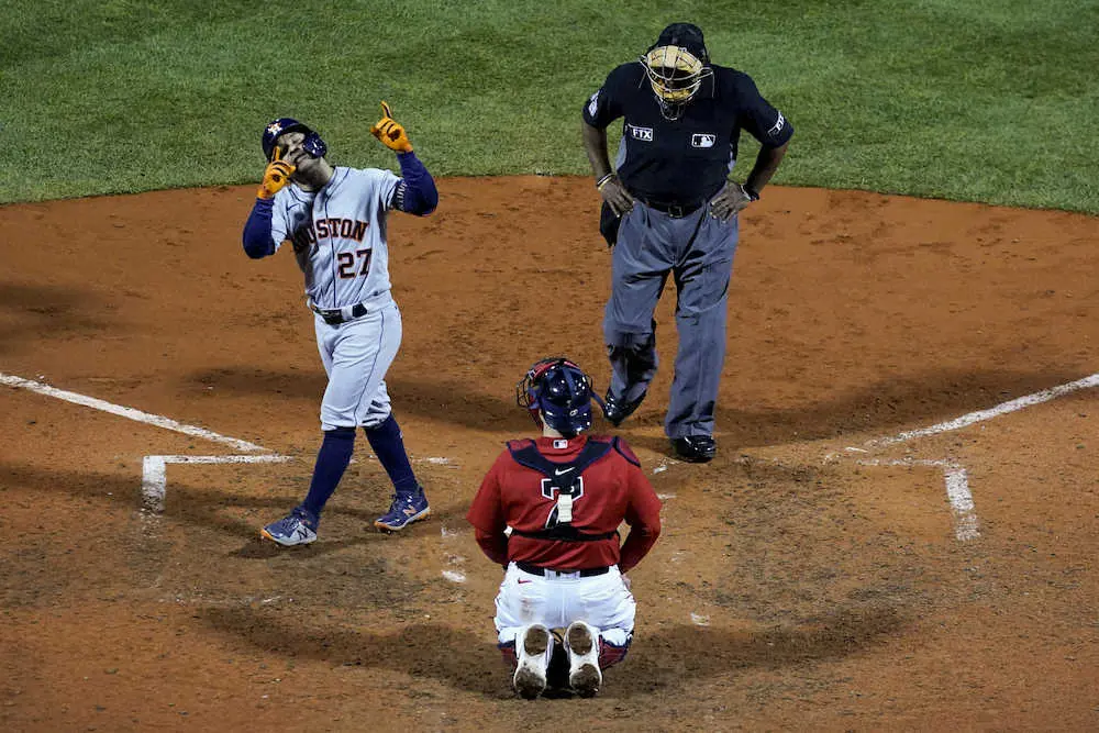 【画像・写真】アストロズの小さな巨人アルテューベ　ジータ抜いた！内野手最多PS21発タイ勝