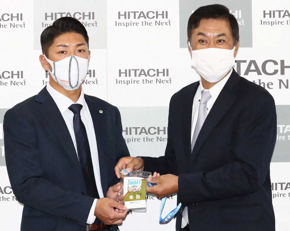 【画像・写真】阪神ドラ6豊田に指名あいさつ「対戦する機会があれば打ちたい」同級生の中日・小笠原撃ちへ闘志