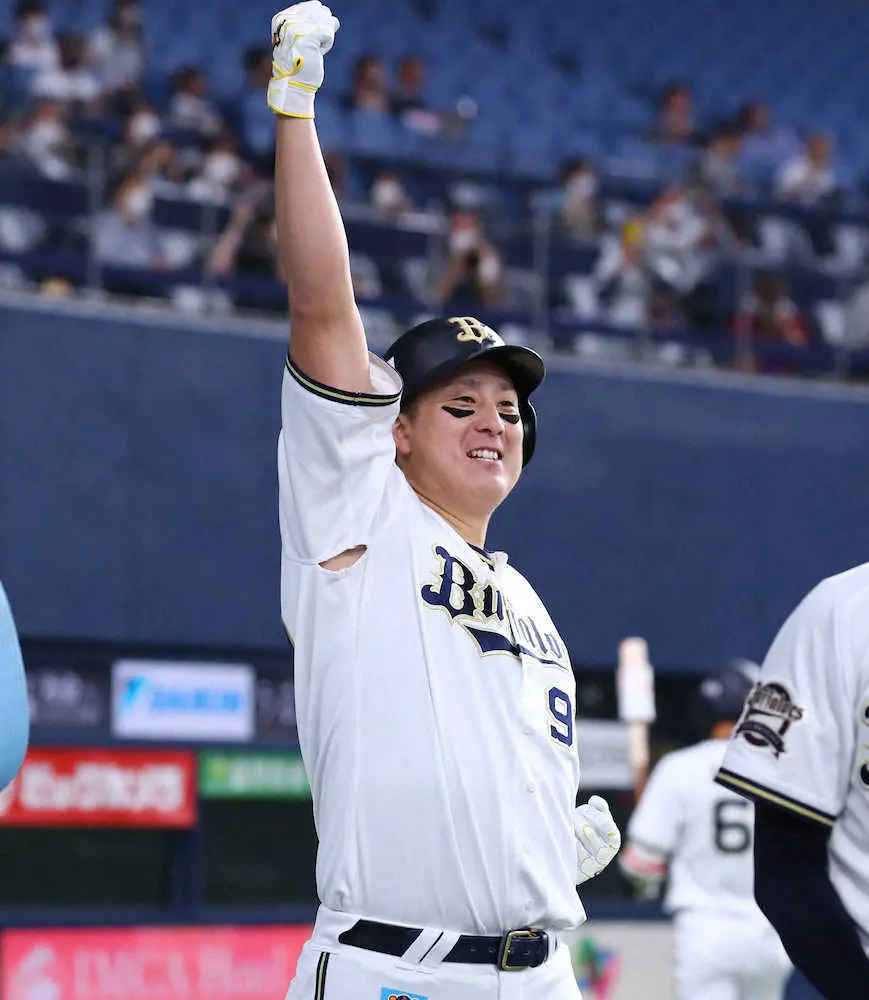 【画像・写真】「昇天ポーズ」でもチームを盛り上げたオリックスの杉本裕太郎