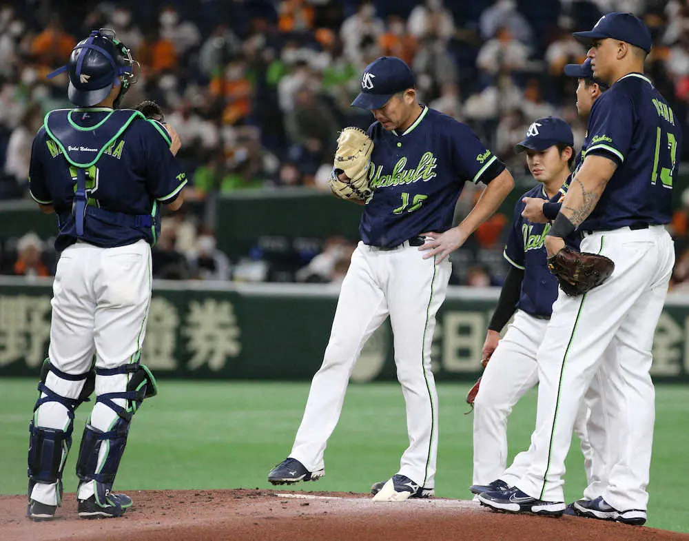 【画像・写真】ヤクルト　6年ぶりVへ暗雲…投壊3連敗“2位転落危機”石川は自己ワースト1/3回4失点で5敗目