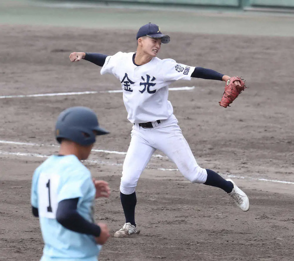 【画像・写真】金光大阪が6点差大逆転！　09年以来12年ぶりセンバツ出場当確　横井監督「これが高校野球」