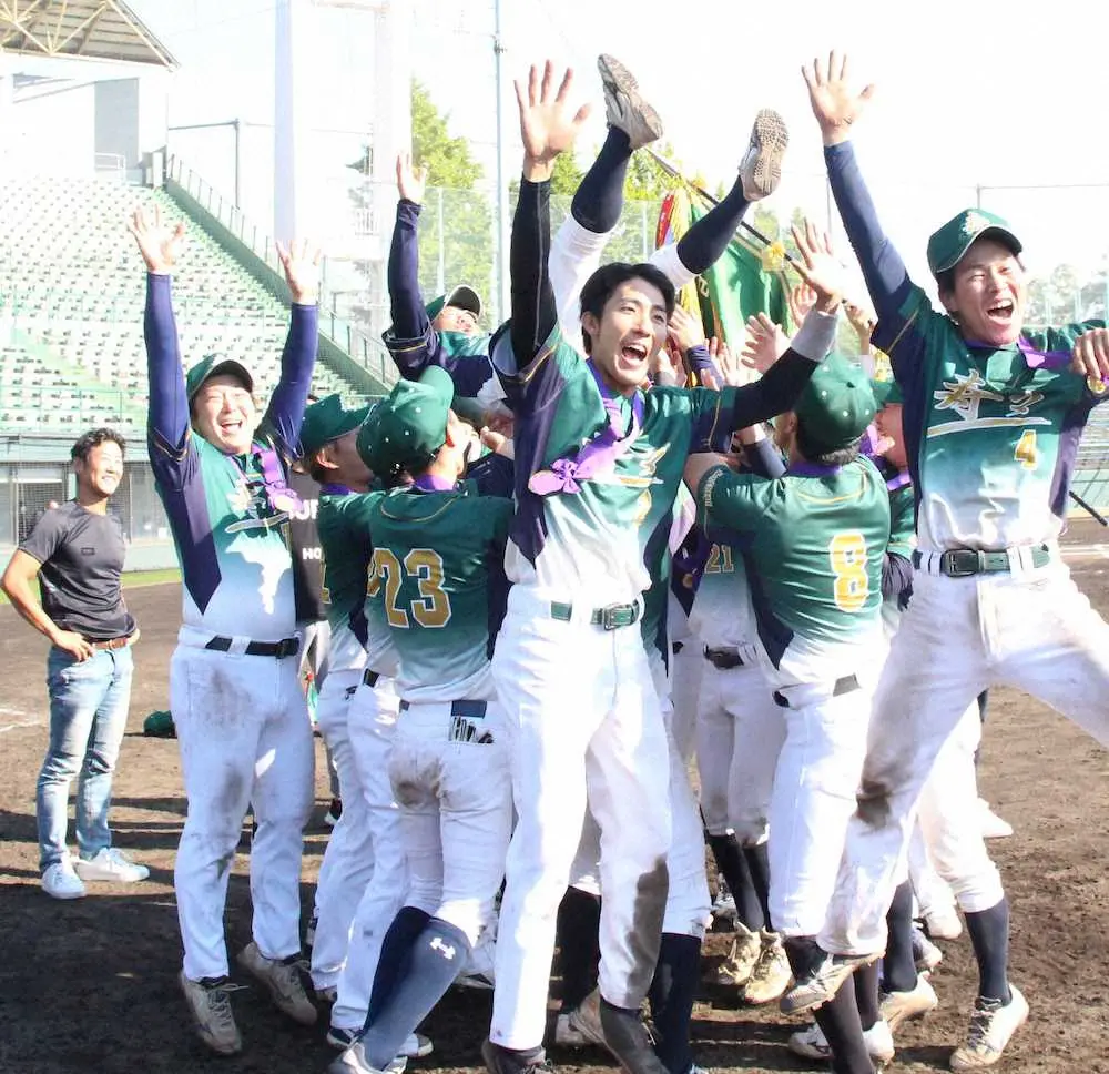【画像・写真】創部5年目の寿々が初出場初V　小栗MVP弾「感謝しかない」
