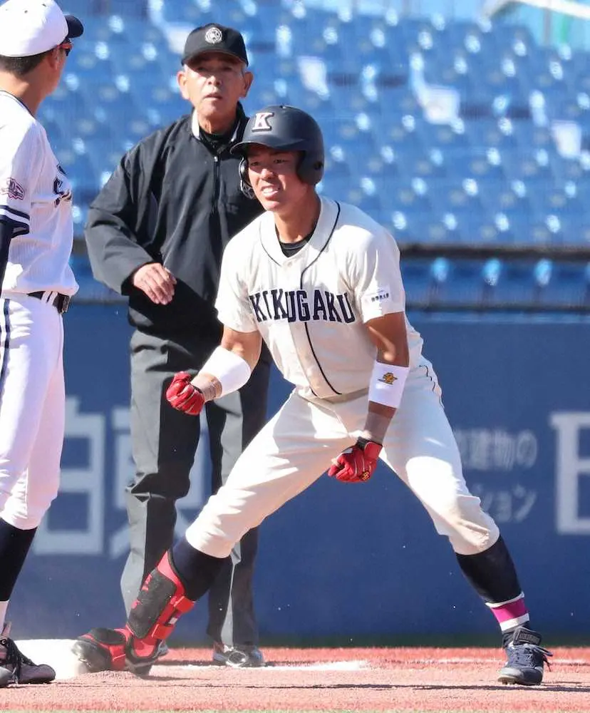 【画像・写真】ドラフト指名漏れ乗り越えV打　国学院大・瀬戸成一郎「少しは役に立てたかな」