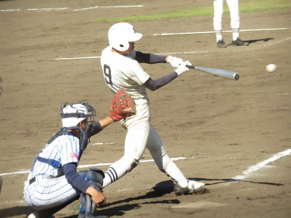 【画像・写真】日大三・村上「人生初のサヨナラ打」東海大菅生下す　秋季東京都大会