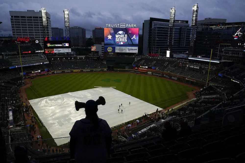 【画像・写真】ブレーブスが2勝目　アトランタでのWシリーズ勝利は26年ぶり　アストロズ打線は2安打