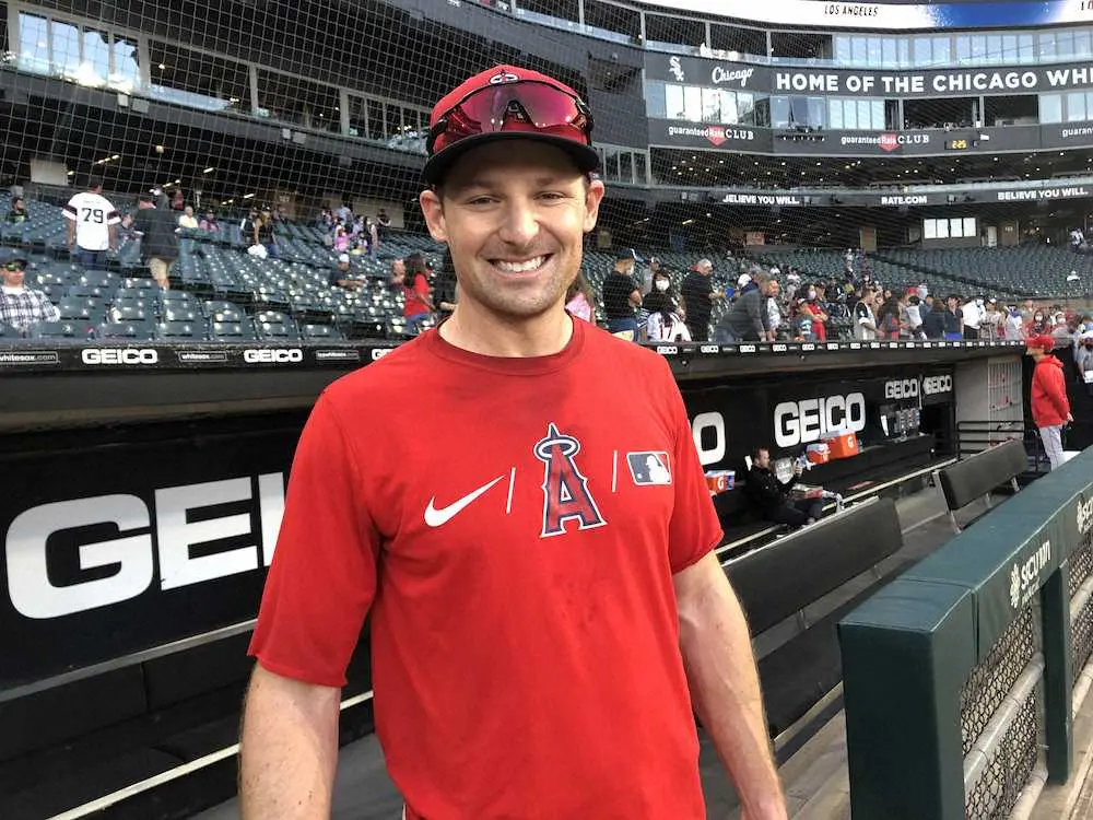 【画像・写真】大谷弾を最も近くで見た男ゴスリンに聞く「打球はボールを砕いてしまう感じだった」