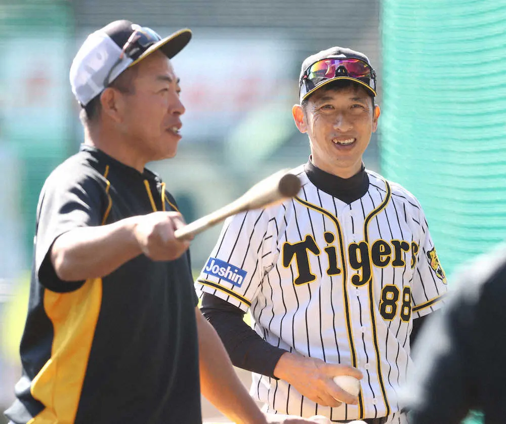 【画像・写真】阪神・矢野監督　“立浪竜”の打力警戒「変わる可能性十分ある」　新庄新監督には「いいんじゃないの」