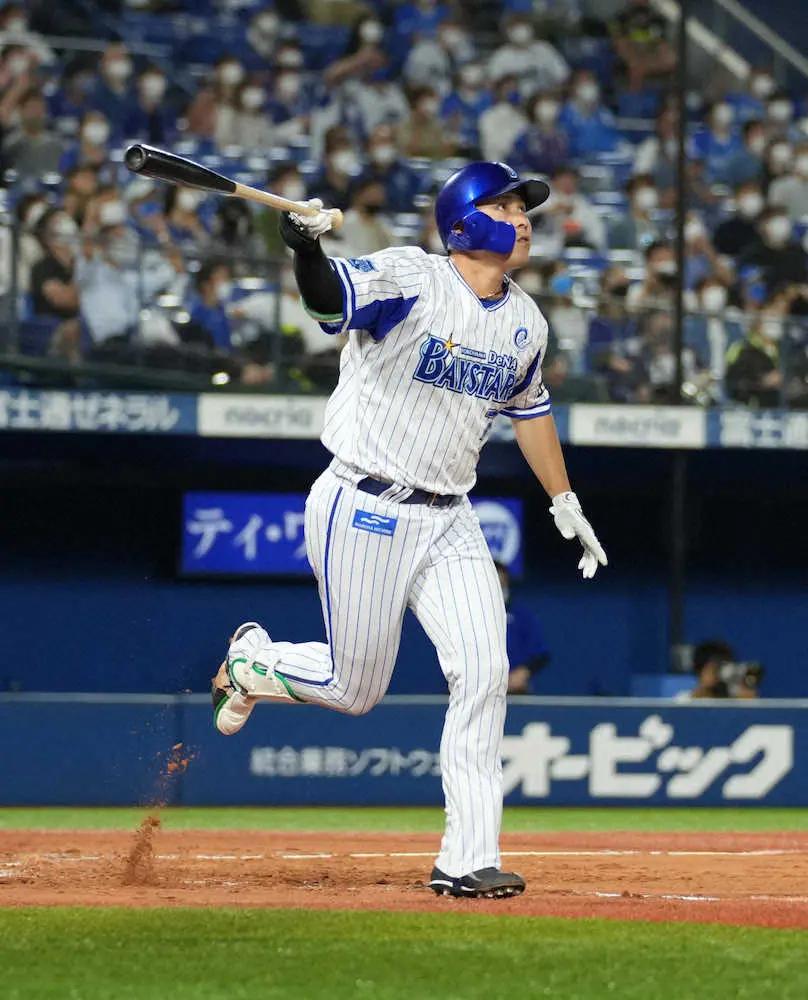 【画像・写真】DeNA・佐野　球団2位タイ3年連続主将へ熱意「悔しさを晴らしたい」