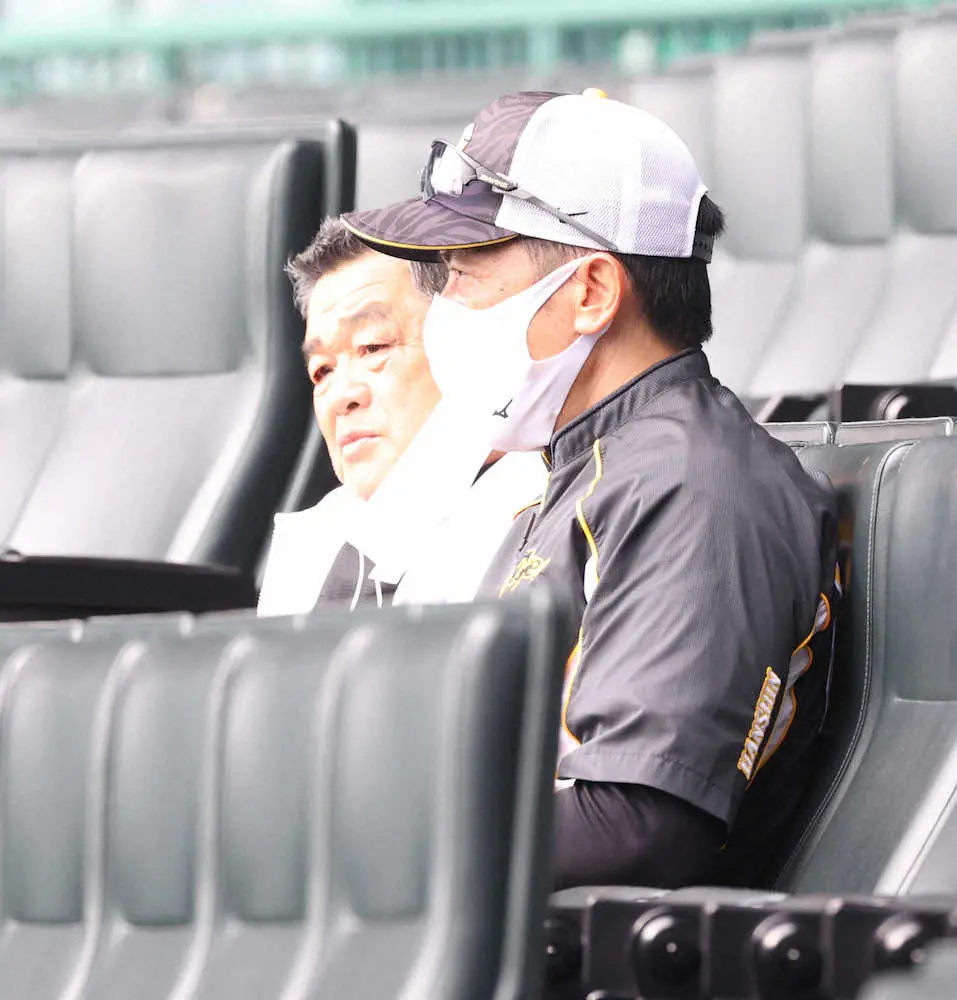 【画像・写真】阪神・川藤OB会長　日本一へ大山がキーマンや！「結果を残さなあかん。大波小波では柱にはなれん」