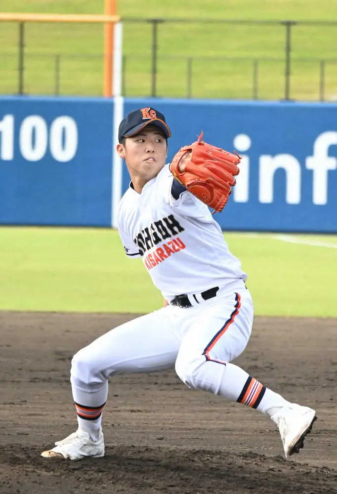 【画像・写真】木更津総合のエース・越井　1失点完投！今春覇者斬り、涙の絶叫