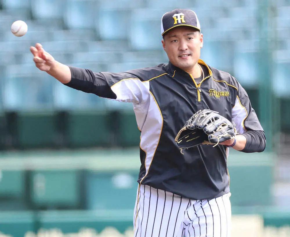 【画像・写真】練習試合初戦の先発は秋山　近本は途中出場の予定