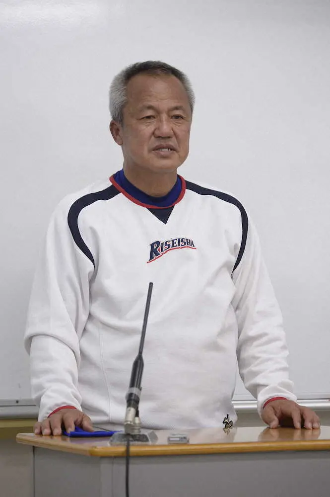 【画像・写真】履正社・岡田龍生監督が母校・東洋大姫路監督受諾を正式表明「“強打の東洋大姫路”を」