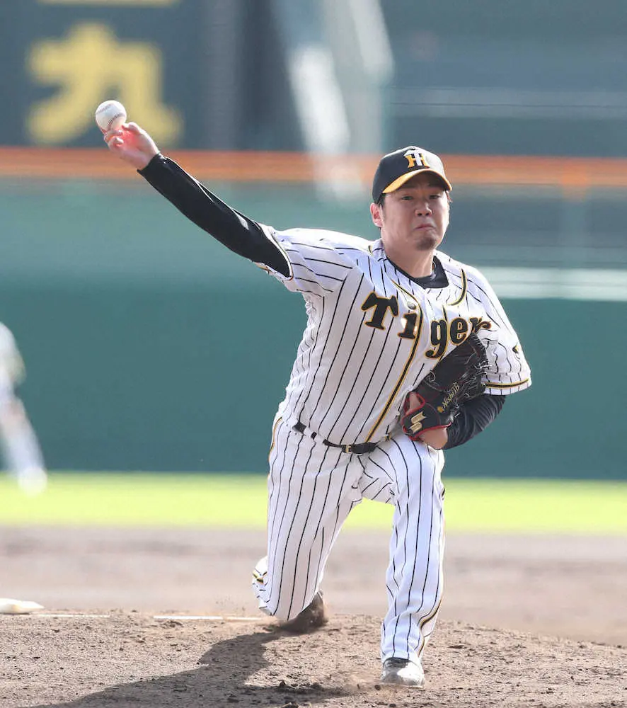 【画像・写真】阪神　練習試合で西勇が5回5安打4失点で交代