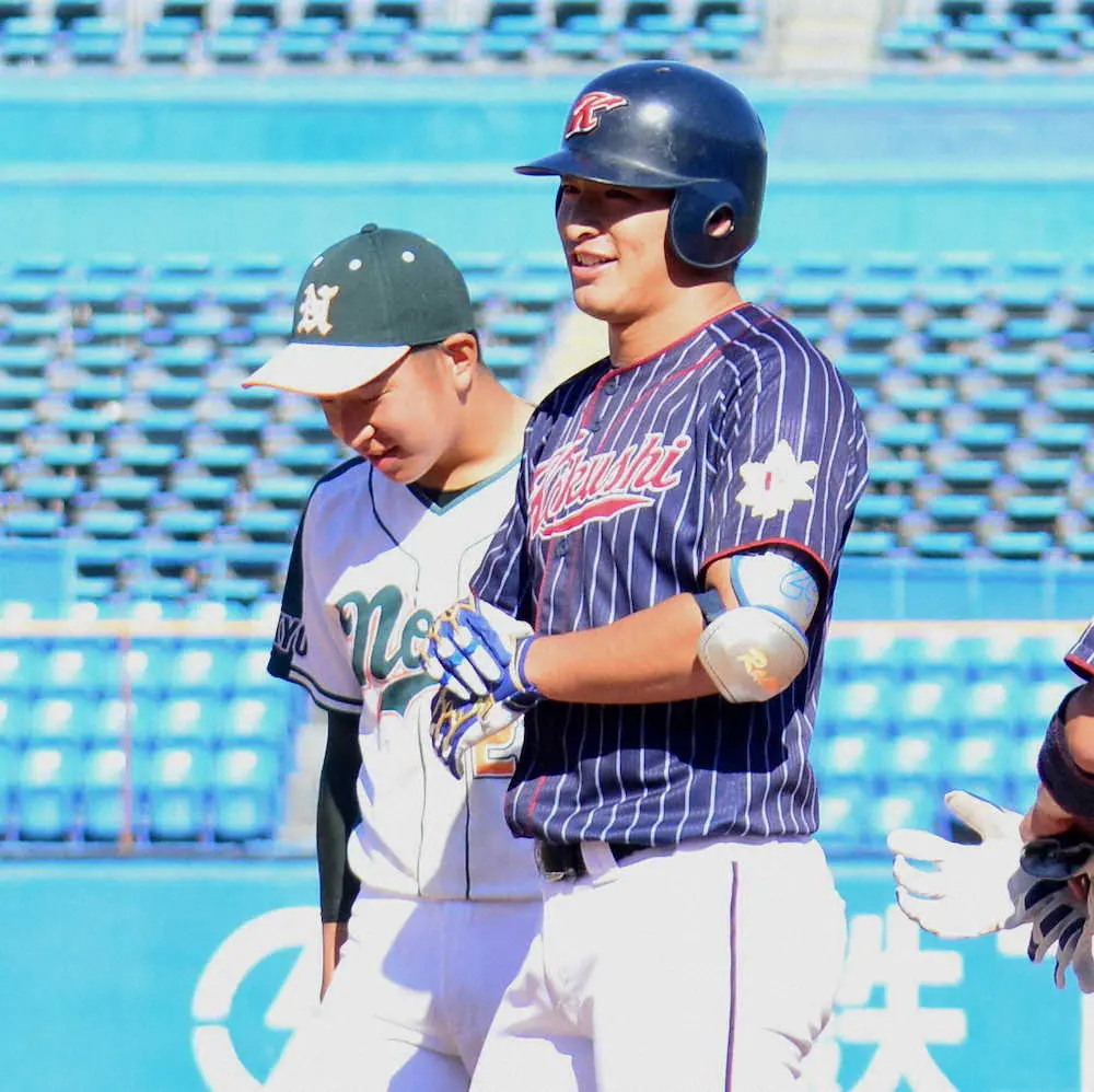 【画像・写真】ロッテ2位指名の国士舘大・池田来翔がサヨナラ機に登場も申告敬遠