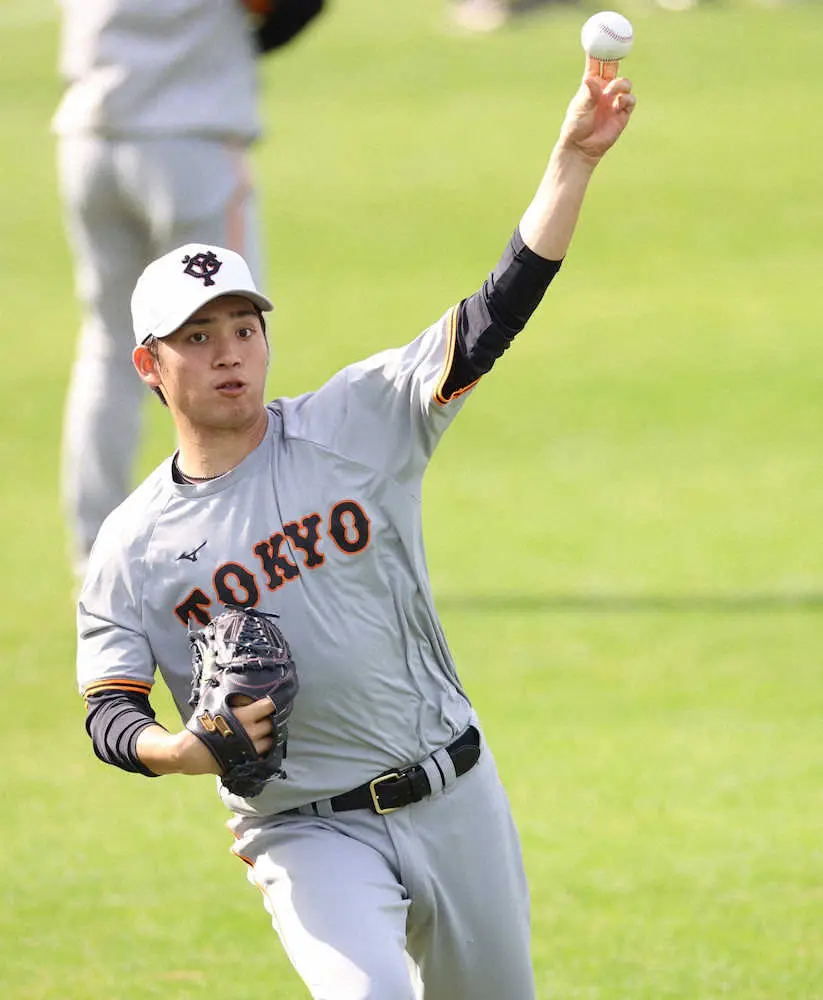 【画像・写真】巨人・高橋　連勝突破へ「全力で腕を振ります」今季阪神戦は5戦無敗