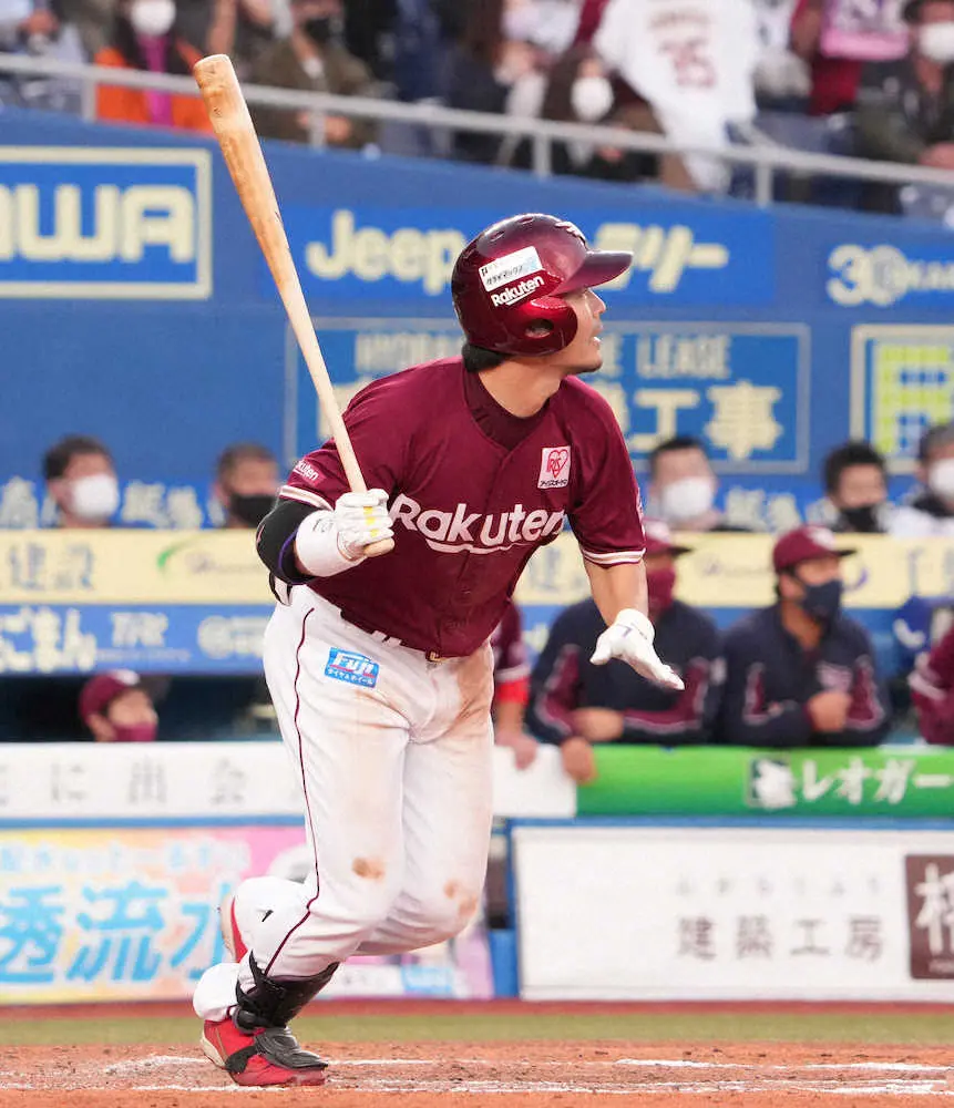 【画像・写真】楽天7回に逆転　炭谷同点本塁打、島内適時打で勝ち越し！　CSファーストS第2戦