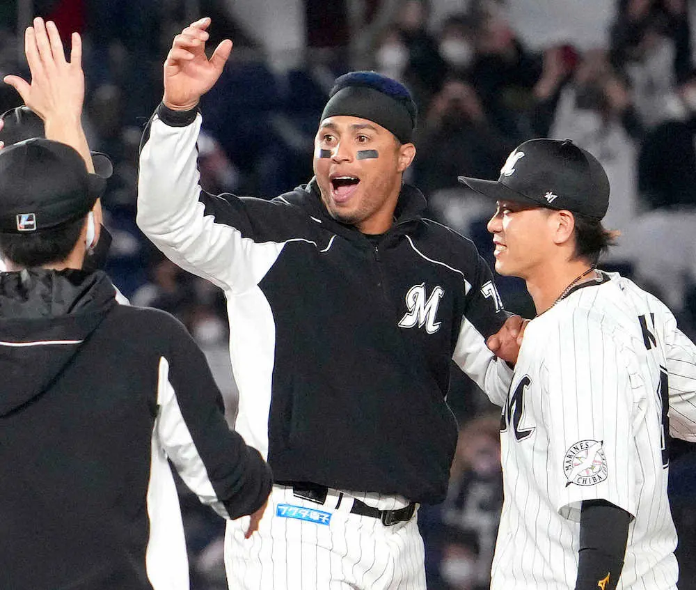 【画像・写真】CSファイナル決定弾！ロッテ・マーティンが「青髪」の理由を告白！