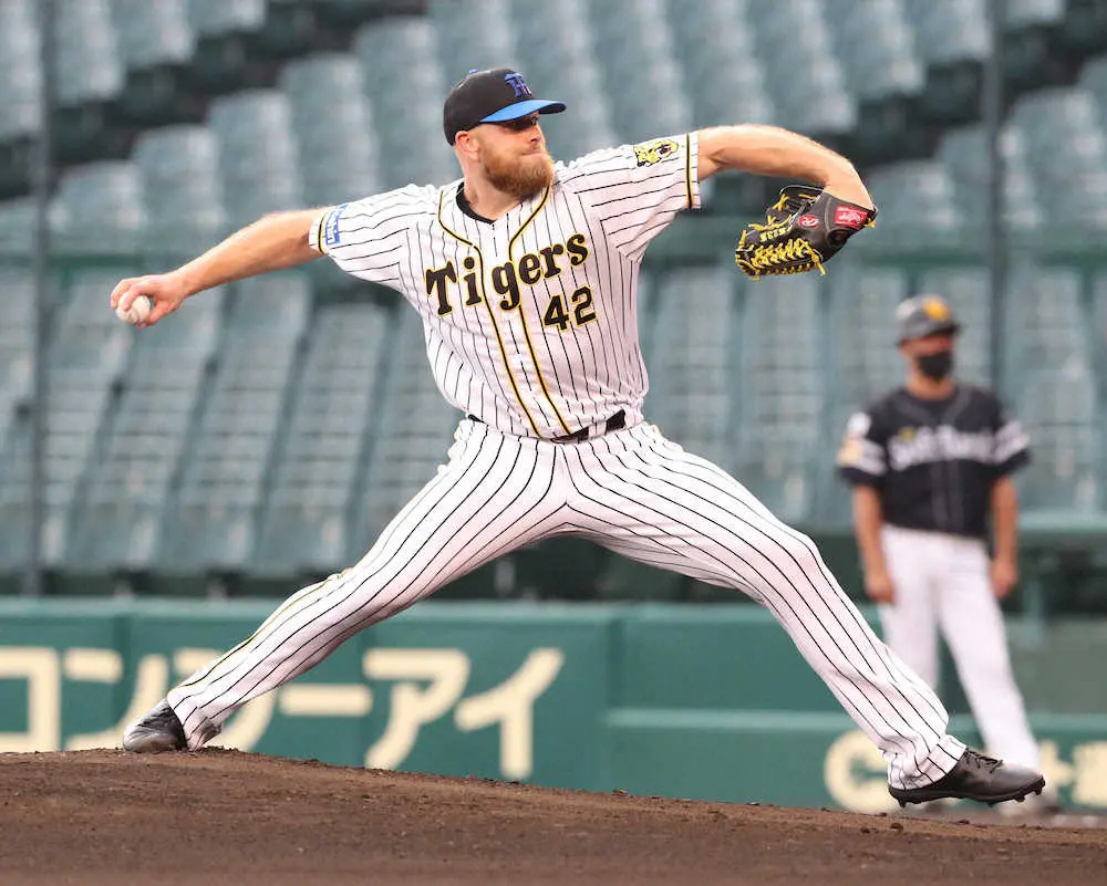 【画像・写真】阪神のエドワーズ