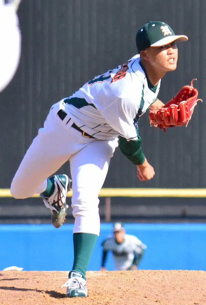 【画像・写真】東農大1年生　長谷川優也が無失点締め「春より質もスピードも変わった」