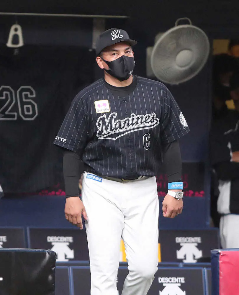 【画像・写真】ロッテ　由伸の前に4安打零敗…井口監督「走者を置いての見逃し三振がもったいなかった」
