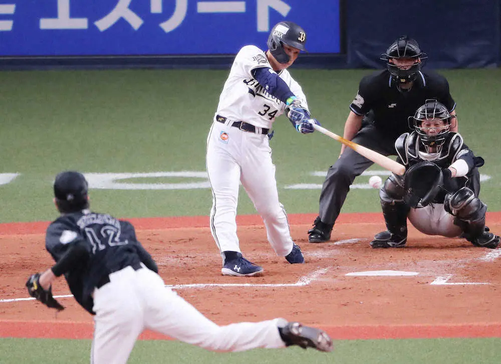 【画像・写真】オリックス・中嶋監督　吉田正に感嘆「簡単に打つ。びっくり」　直訴に応じ「3番DH」で先発起用
