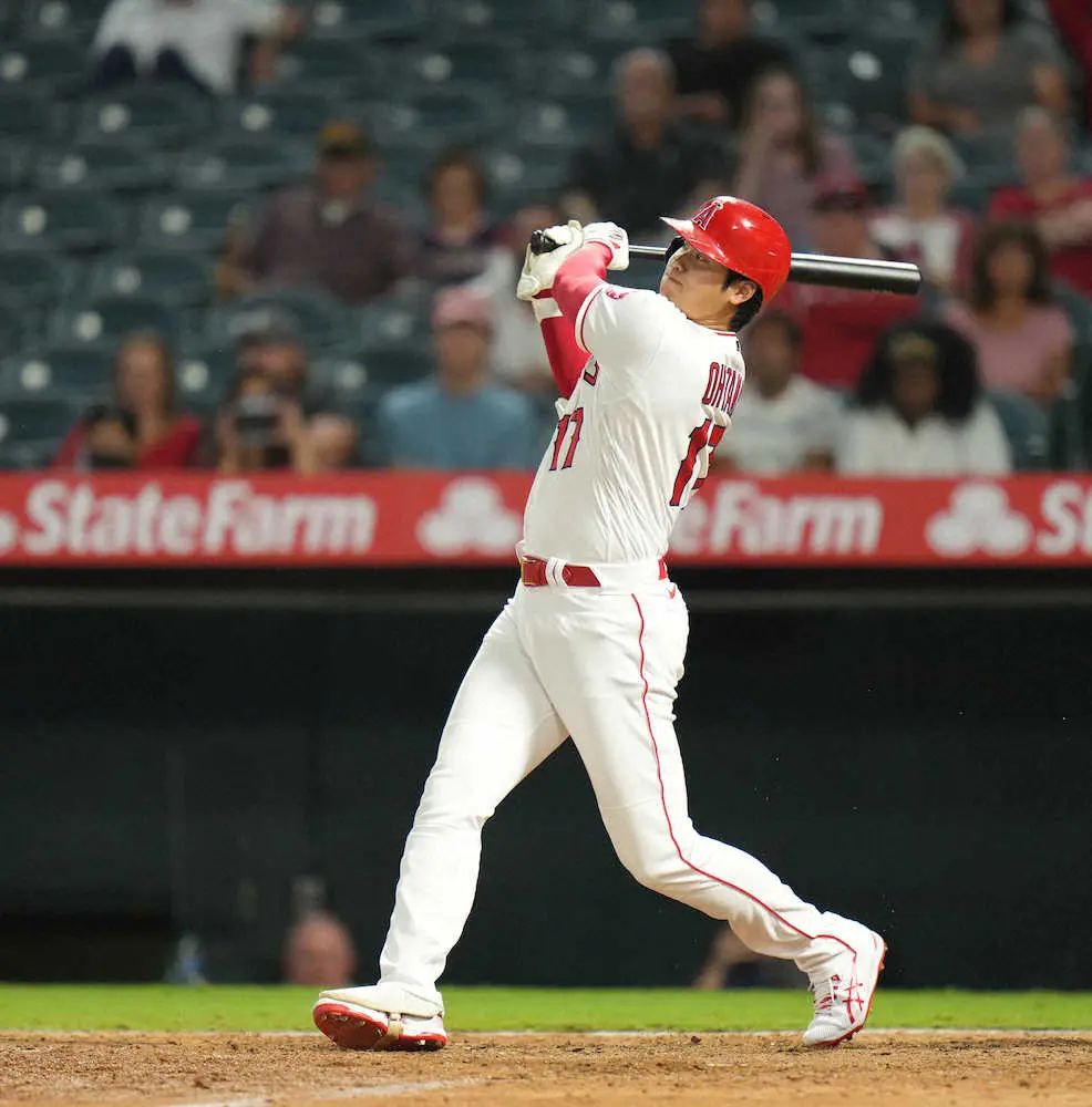 【画像・写真】エンゼルス・大谷、ハンク・アーロン賞ならず　本塁打王のゲレロが受賞　打撃面だけに焦点を当て選定