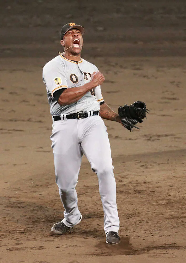 【画像・写真】巨人・ビエイラ　残留に向け交渉へ　今季来日2年目で19セーブをマーク