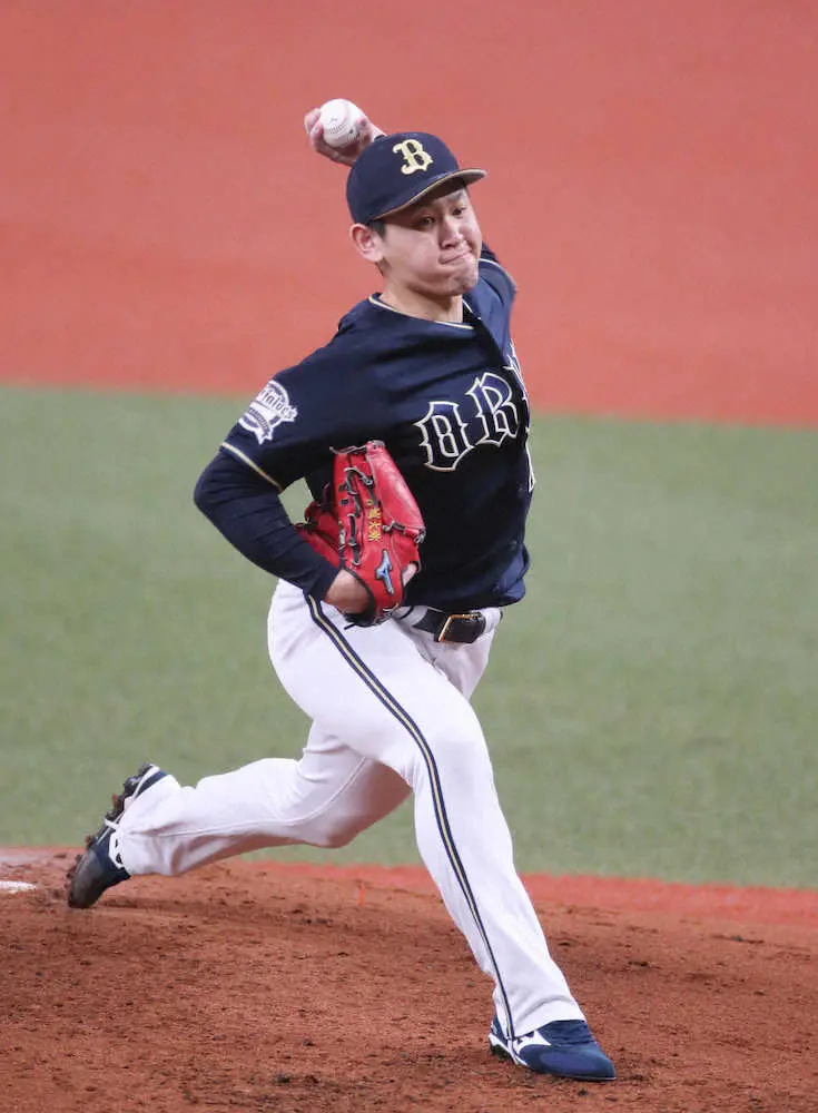 【画像・写真】オリ・宮城　日本Sへ2段モーション封印「重心が前にいけるように」　26日ぶり実戦で2回無失点