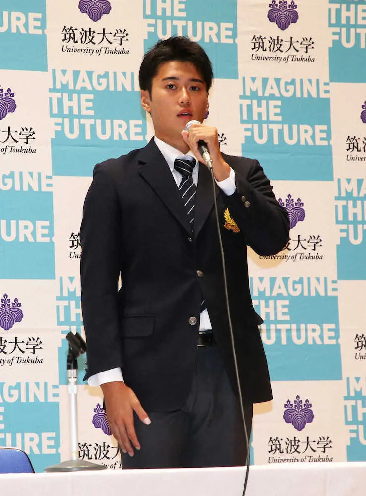 【画像・写真】西武ドラ2・佐藤が入団内諾　「1年を通して活躍するのが目標で最終的には新人王」
