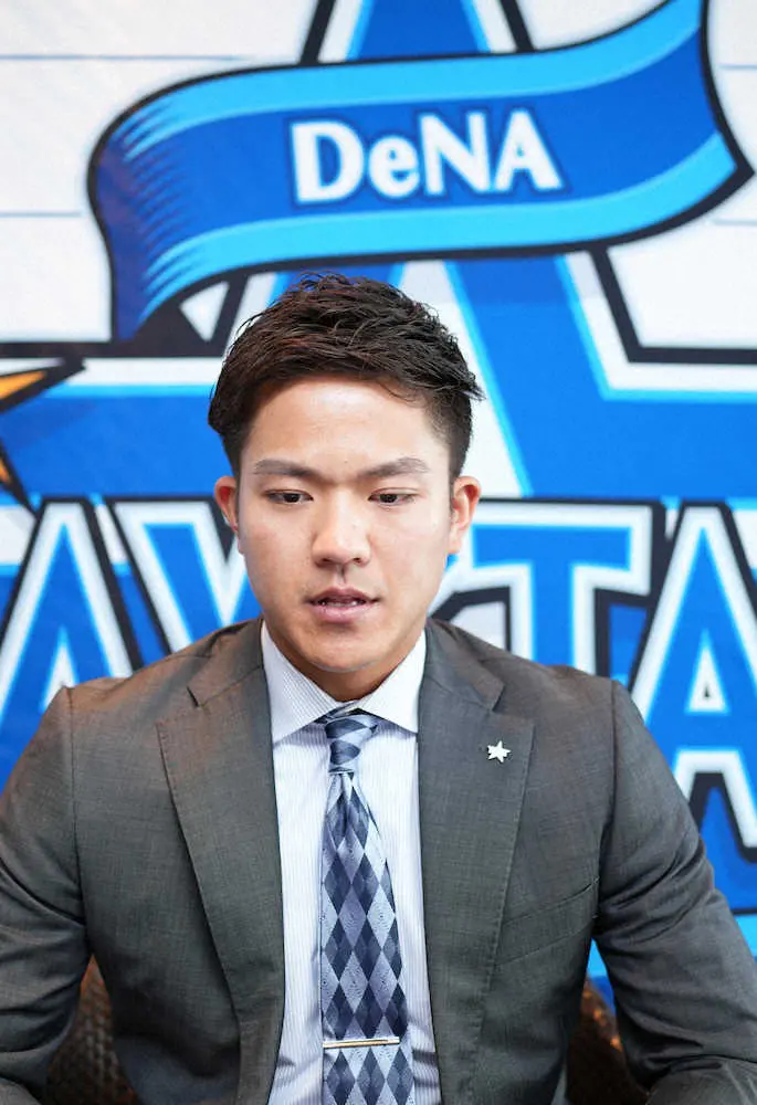 【画像・写真】DeNA・田中俊　現状維持で契約更改「今年の成績が今の実力」