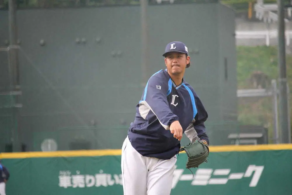 【画像・写真】西武・光成「一発病」克服へ投球フォーム模索「しっくりくるところを探している」