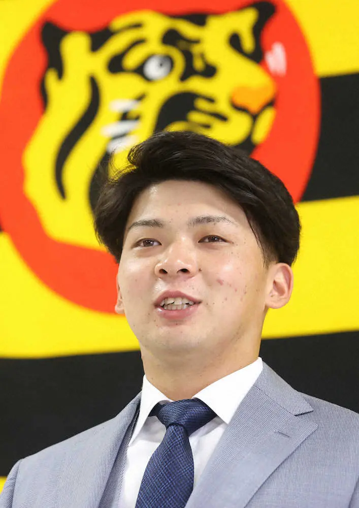 【画像・写真】虎「2001年年生まれ」井上、遠藤、藤田はそろって現状維持で更改　奥川、佐々木朗に追いつき追い越せ