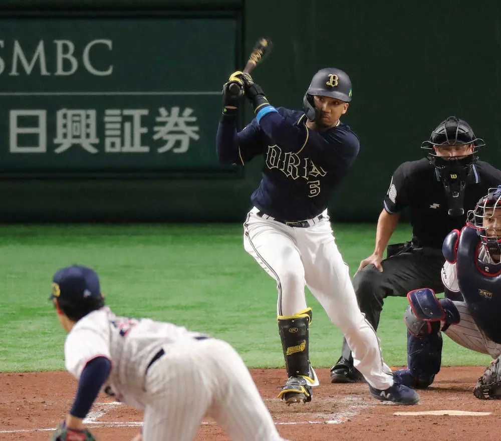 【画像・写真】オリックスが3試合目で初の先取点を奪う　3回に宗が右前適時打　吉田正、杉本凡退で追加点は逃す