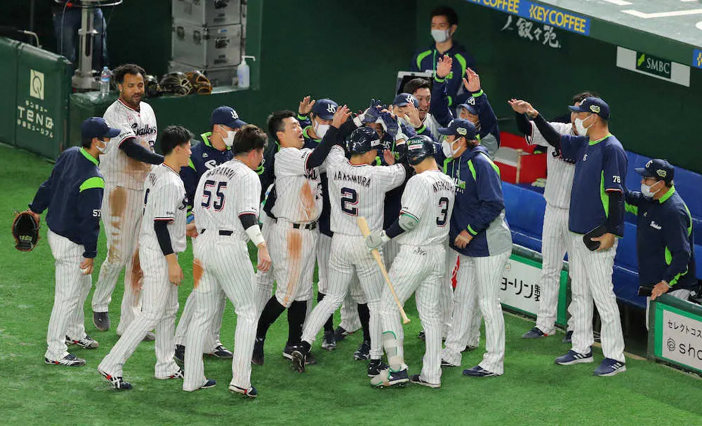 【画像・写真】ヤクルト日本一確率79％！日本S1勝1敗から先に2勝したチーム33回中26度V！直近18回中17度V