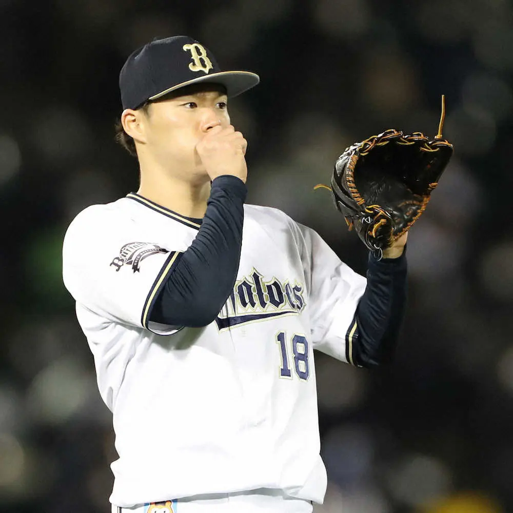 【画像・写真】オリックス・由伸“極寒”でも9回1失点　141球の熱投をネット絶賛「山本由伸と書いてエースと読む」