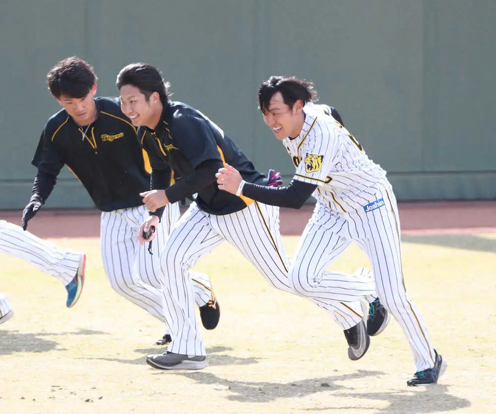 【画像・写真】一平ちゃん“岩崎塾”入門で目指せ虎の方程式入り　おねだり成功、年明け合同自主トレ実現