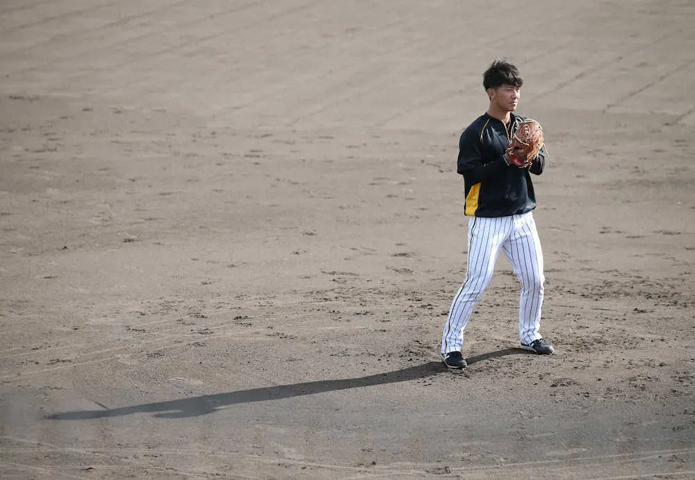 【画像・写真】阪神・伊藤将　けん制＆クイック強化だ　2年目の真価発揮へ「そこの技術も上げないと」
