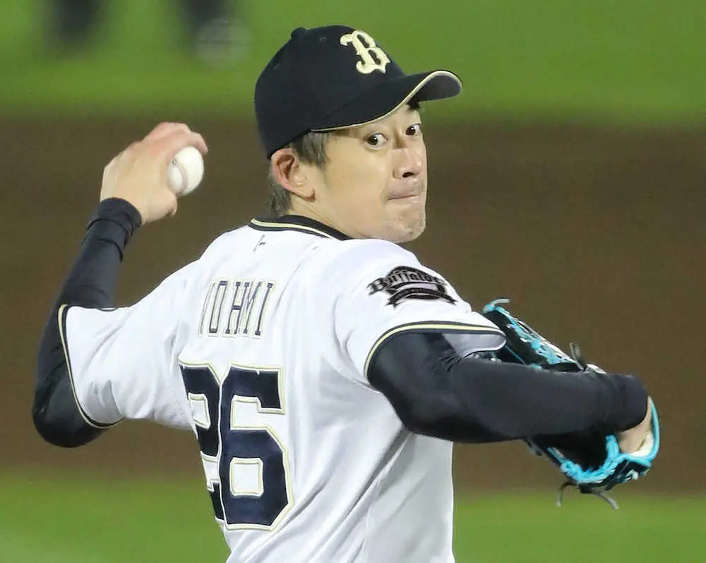 【画像・写真】オリックス・能見　延長11回、7年ぶりシリーズ登板で渾身の村上斬り!来季もコーチ兼任で現役