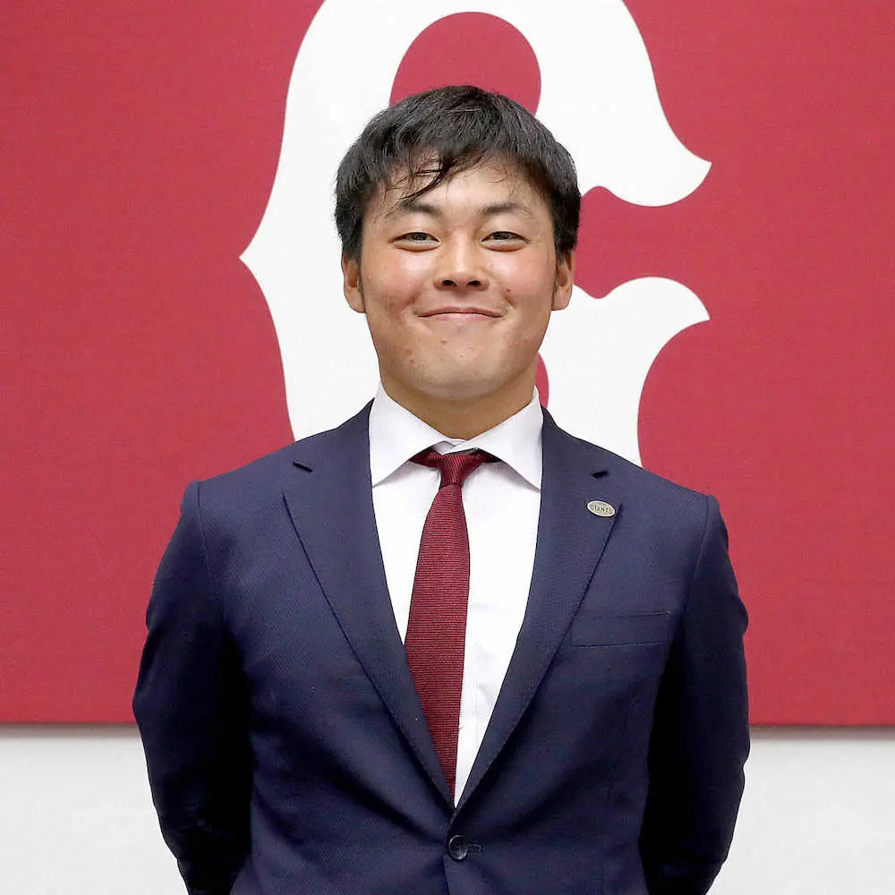 【画像・写真】巨人・山瀬　星稜でバッテリー組んだ奥川の活躍に刺激「常に追いつけ追い越せの気持ち」