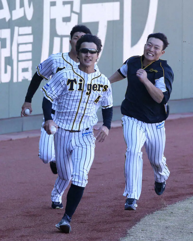 【画像・写真】阪神・熊谷　来季は内野で勝負！「スタメンで出ていた人たちを脅かすような存在になりたい」