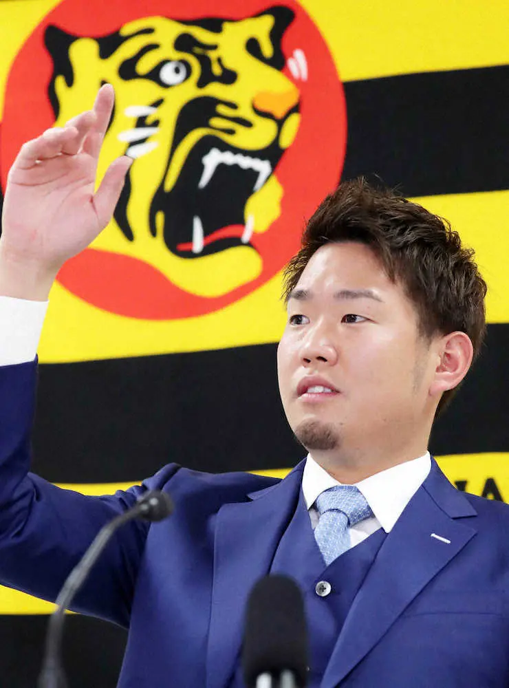【画像・写真】阪神・西勇が現状維持で更改　来季が4年契約最終年　約1時間半のロング交渉「来季に向け内容の濃い話」