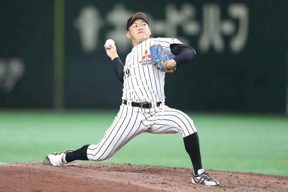 【画像・写真】三菱自動車倉敷オーシャンズ　ロッテ3位・広畑敦也が好投も初戦敗退「この思いを胸に次の舞台で」