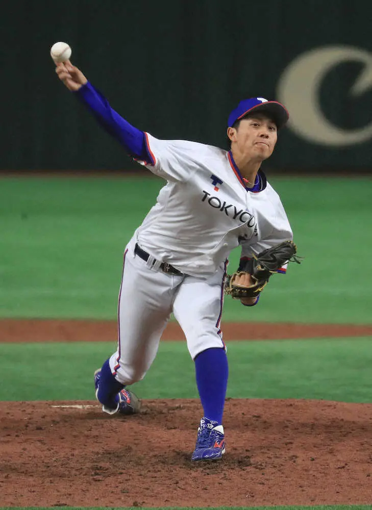 【画像・写真】東京ガス新人右腕・益田“感謝”の1勝　直球で押した自己最速153キロ　来年再びドラ1目指す