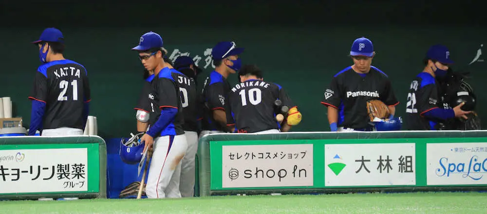 【画像・写真】3年ぶりの初戦敗退のパナソニック　初回ヒット放った期待の星、3番DH・三宅浩史郎「いい経験になった」