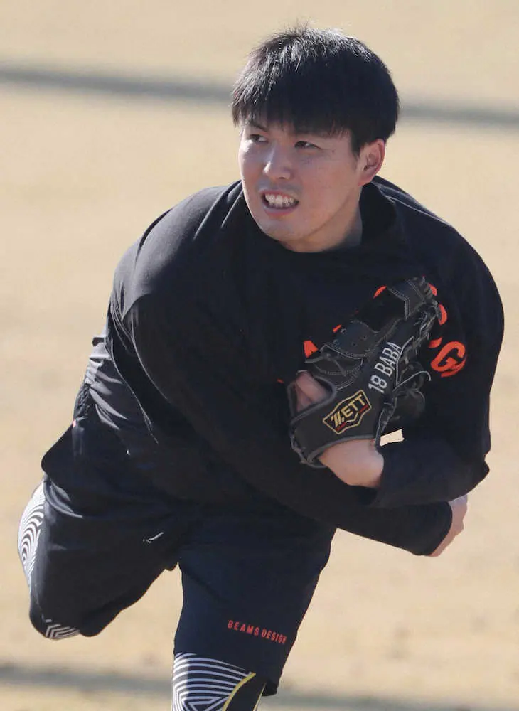 【画像・写真】阪神・馬場「不安だなって思われない投手に」下半身＆体力強化徹底で目指す来季50試合登板