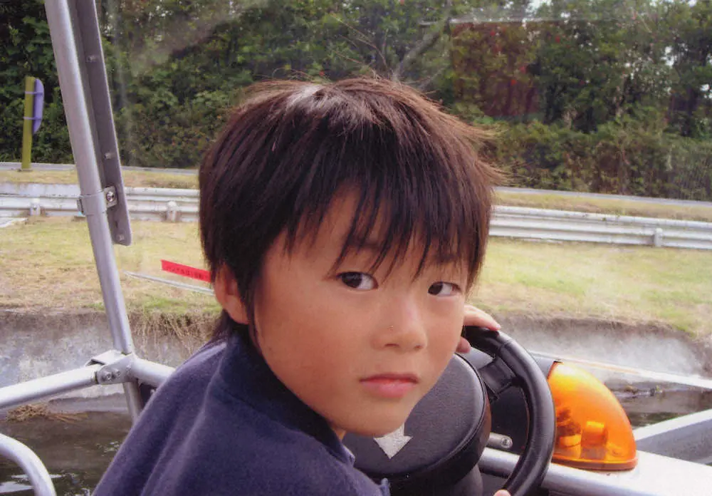 【画像・写真】幼少期の前川（家族提供）