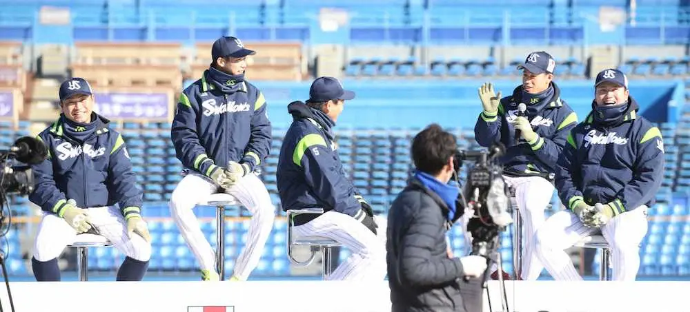 【画像・写真】金メダル対決　ヤクルト山田＆村上VSソフトボール後藤　勝負の行方は？