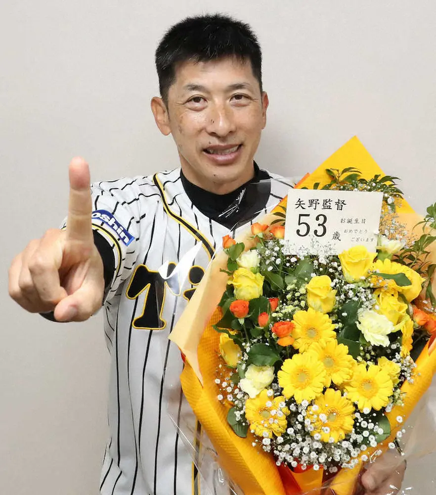 12月6日に53歳の誕生日を迎えた阪神・矢野監督