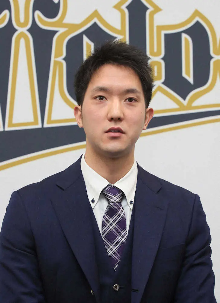 【画像・写真】オリックス田嶋　3800万円増の8000万円で更改「ケガなく1年やれたことが収穫」