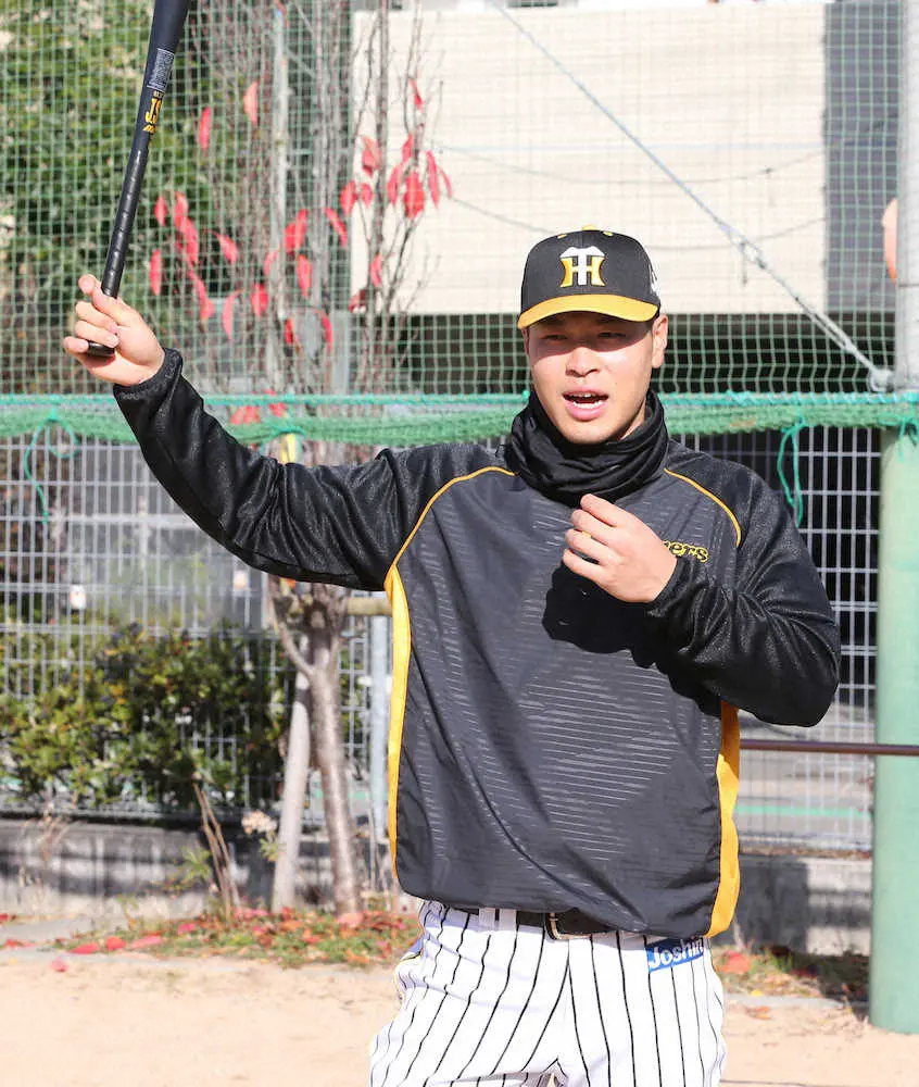 【画像・写真】阪神・佐藤輝に洗礼　野球知らない子から「おまえ、誰やねん」　少年少女の認知度上げて成績も上げるで